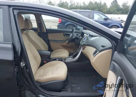 2013 Hyundai Elantra Gls из США, поврежденный, VIN 5NPDH4AE2DH257214